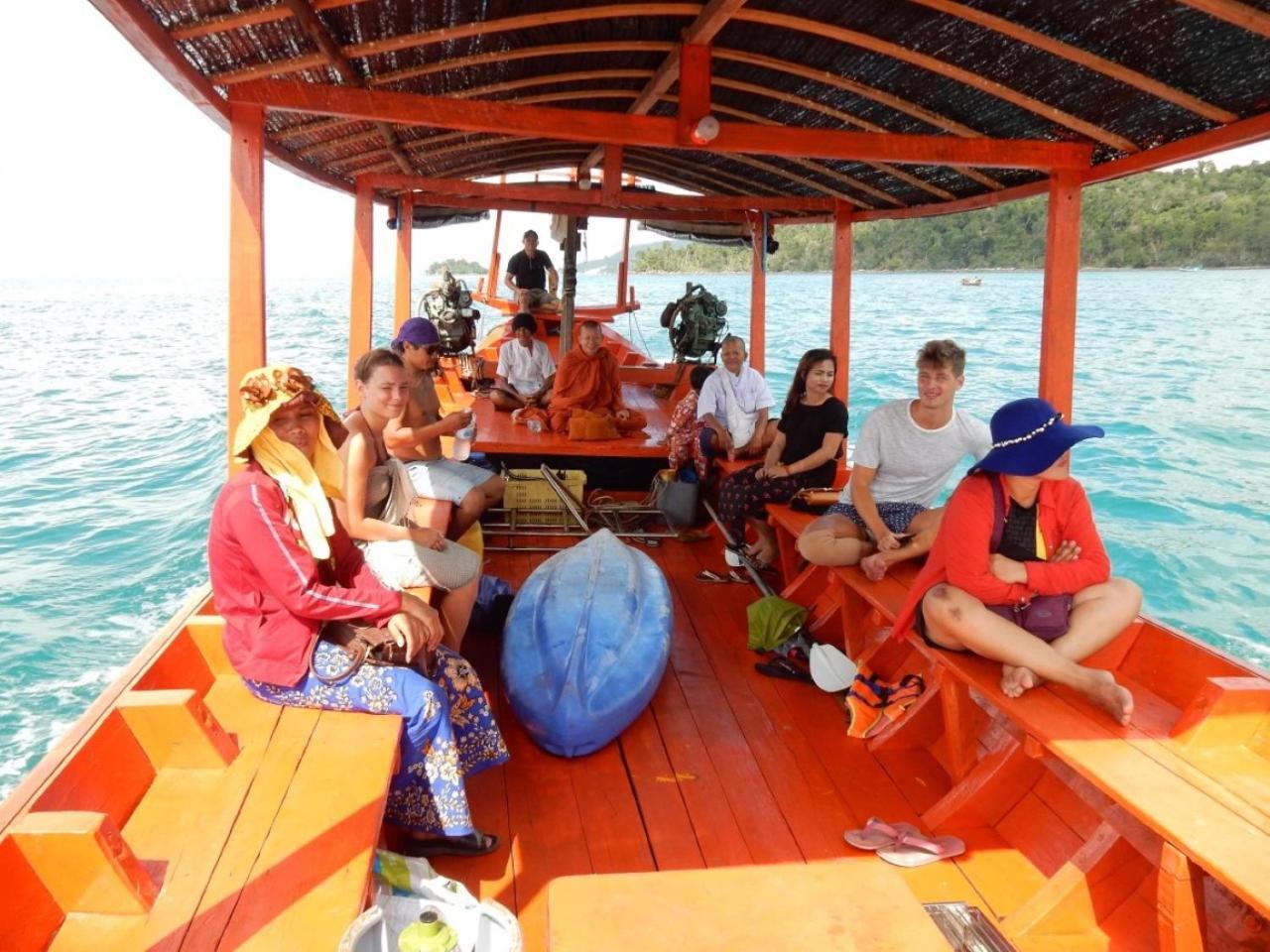 Sandbank Restaurant & Camping Koh Rong Kaoh Touch Buitenkant foto
