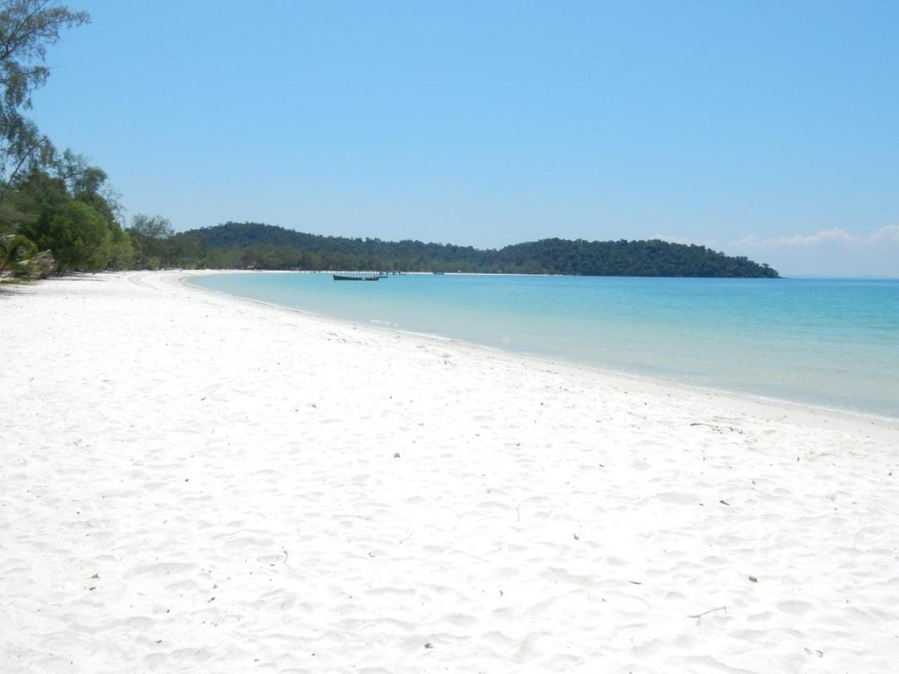 Sandbank Restaurant & Camping Koh Rong Kaoh Touch Buitenkant foto