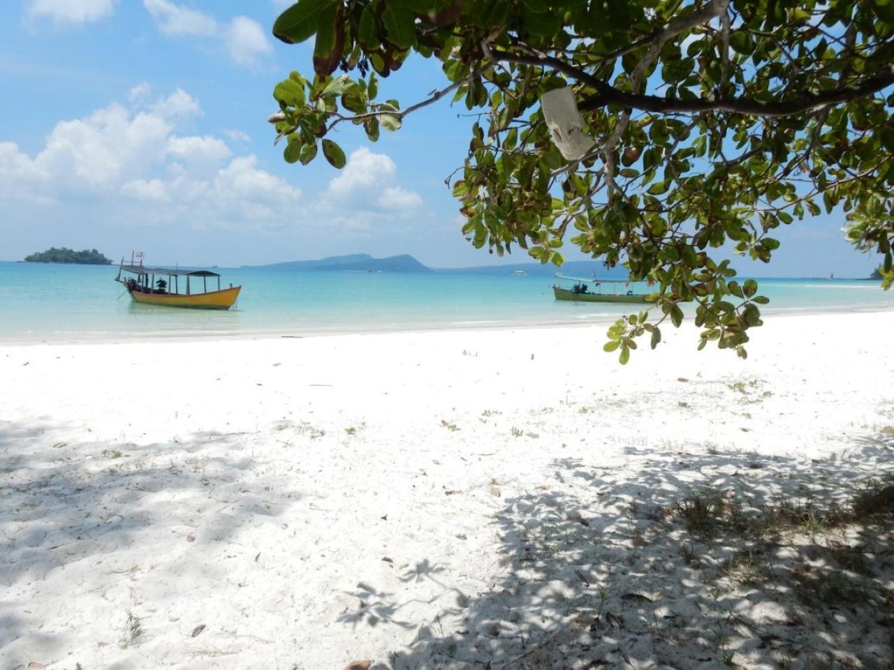 Sandbank Restaurant & Camping Koh Rong Kaoh Touch Buitenkant foto