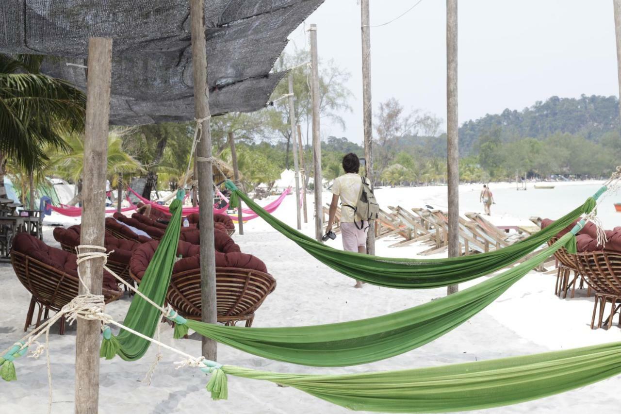 Sandbank Restaurant & Camping Koh Rong Kaoh Touch Buitenkant foto