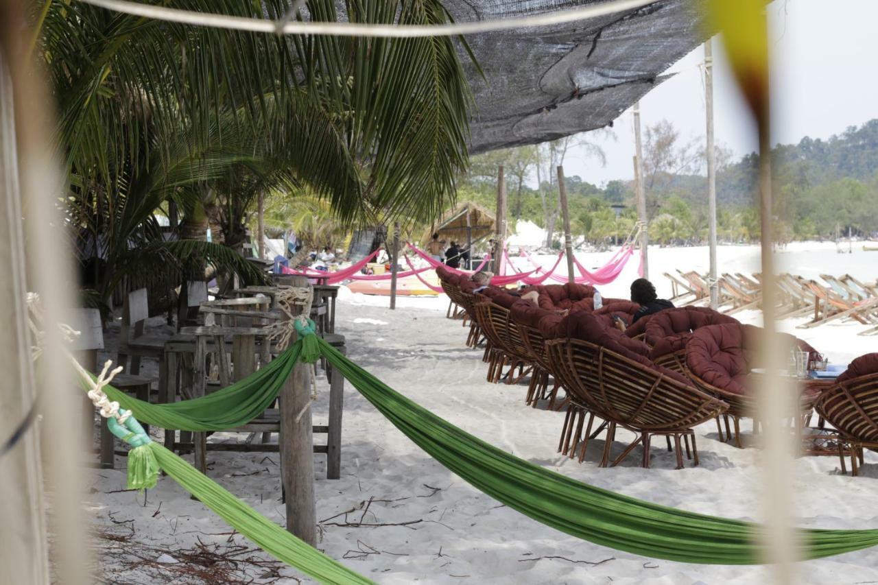 Sandbank Restaurant & Camping Koh Rong Kaoh Touch Buitenkant foto