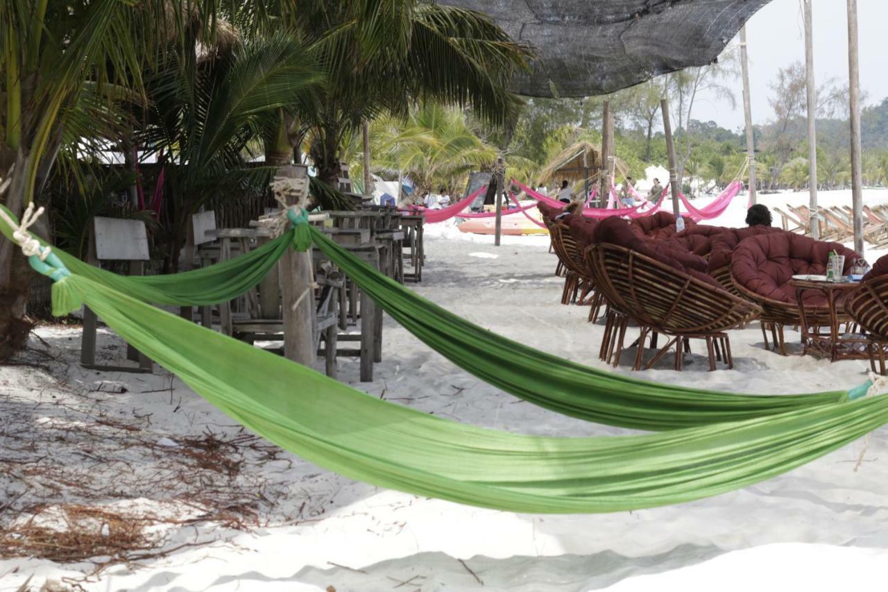 Sandbank Restaurant & Camping Koh Rong Kaoh Touch Buitenkant foto