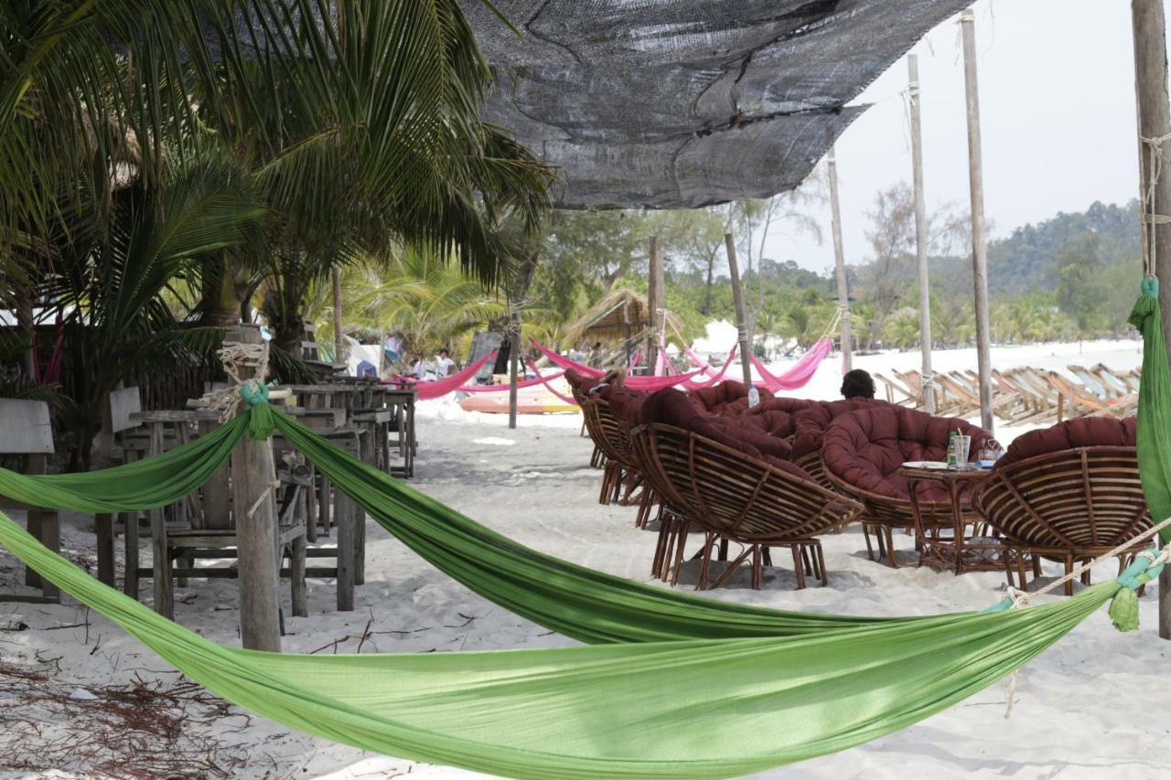 Sandbank Restaurant & Camping Koh Rong Kaoh Touch Buitenkant foto