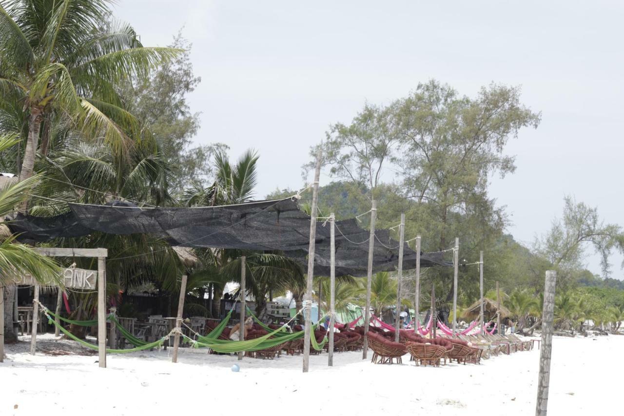 Sandbank Restaurant & Camping Koh Rong Kaoh Touch Buitenkant foto