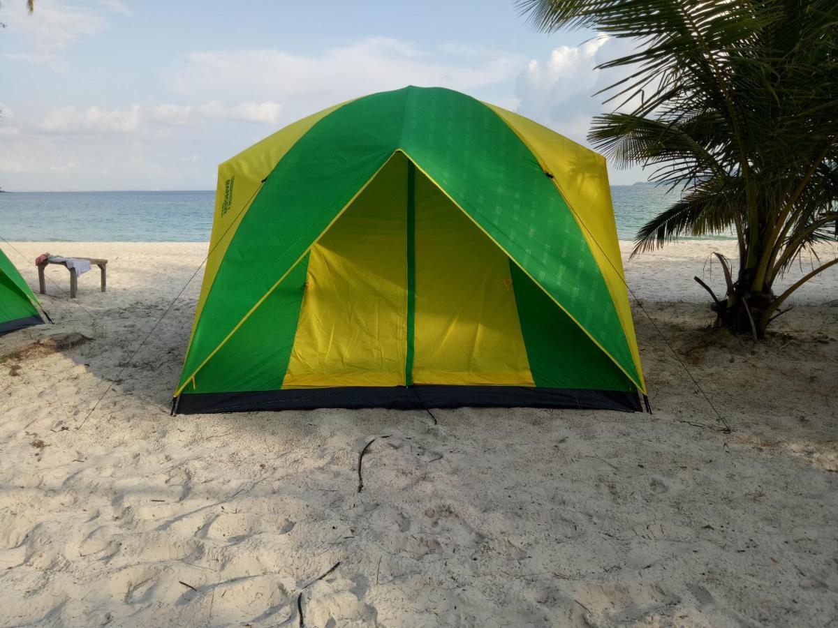 Sandbank Restaurant & Camping Koh Rong Kaoh Touch Buitenkant foto