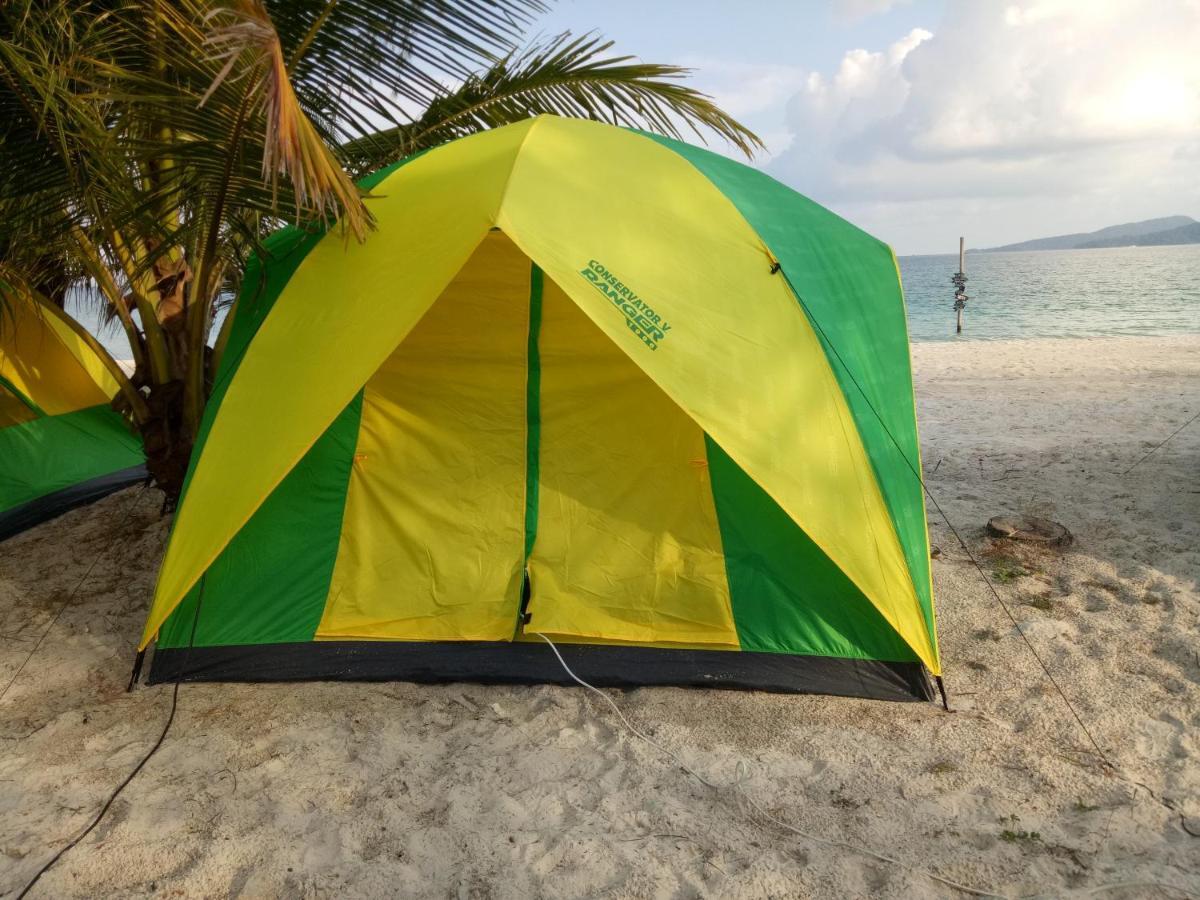 Sandbank Restaurant & Camping Koh Rong Kaoh Touch Buitenkant foto