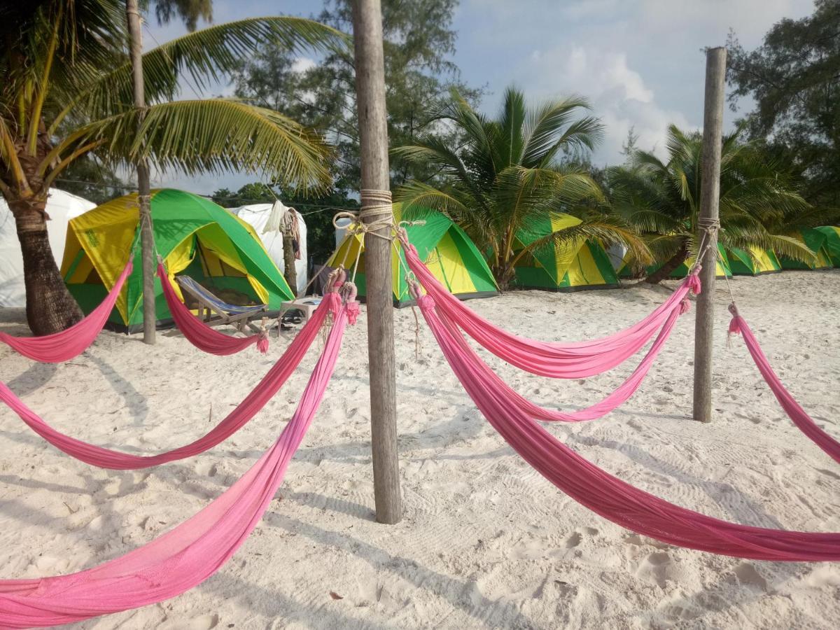 Sandbank Restaurant & Camping Koh Rong Kaoh Touch Buitenkant foto